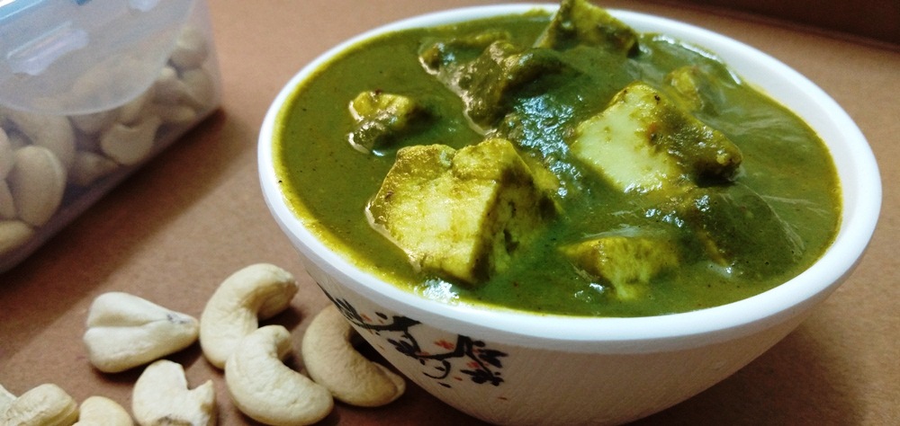 Palak Paneer/How to make Palak Paneer