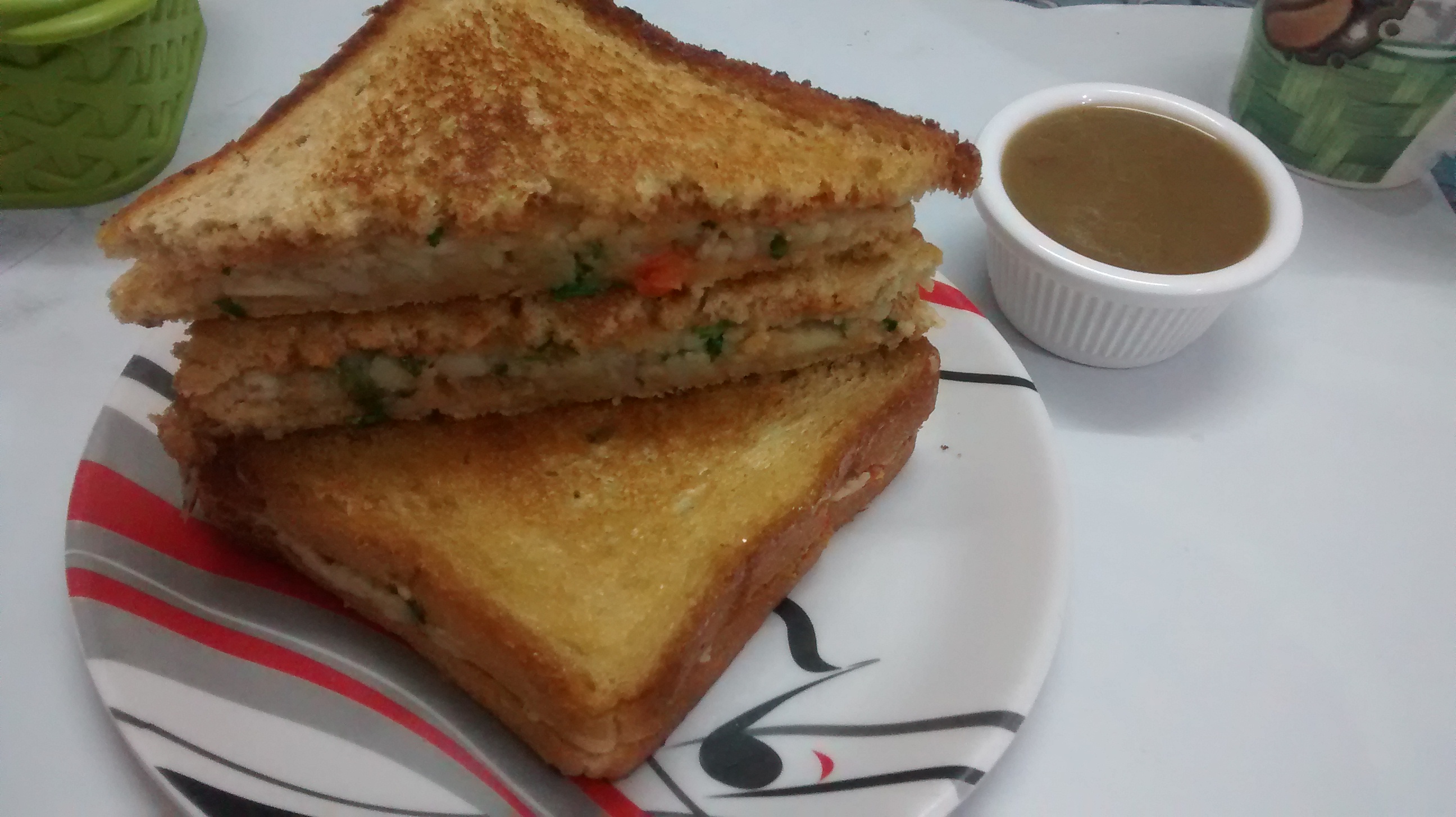 Potato Sandwich/Aloo Masala Sandwich