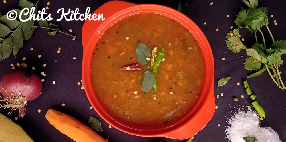 Sambar Recipe / Vegetable Sambar / Sambhar Recipe