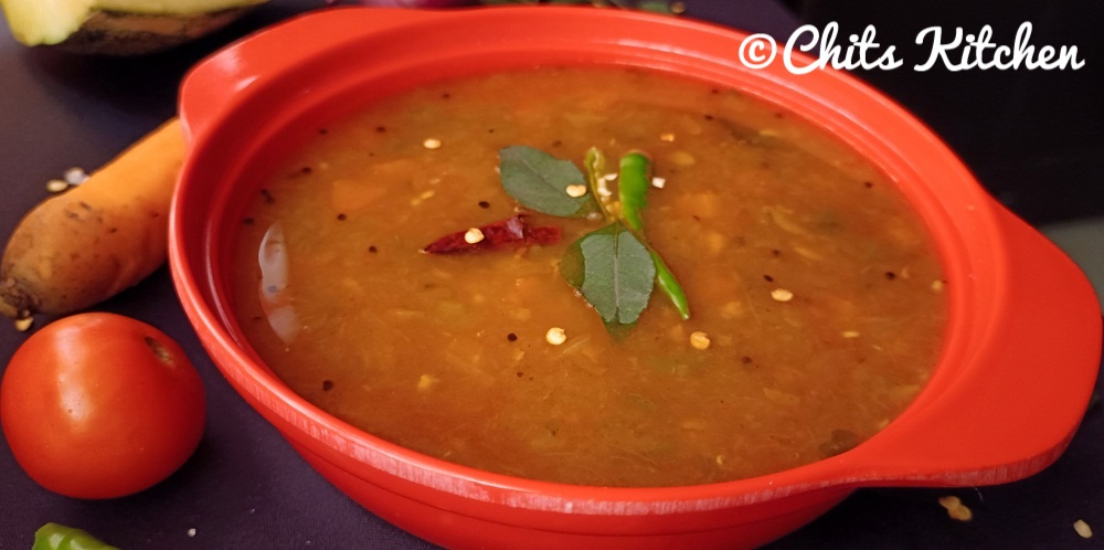 Sambar Recipe / Vegetable Sambar / Sambhar Recipe