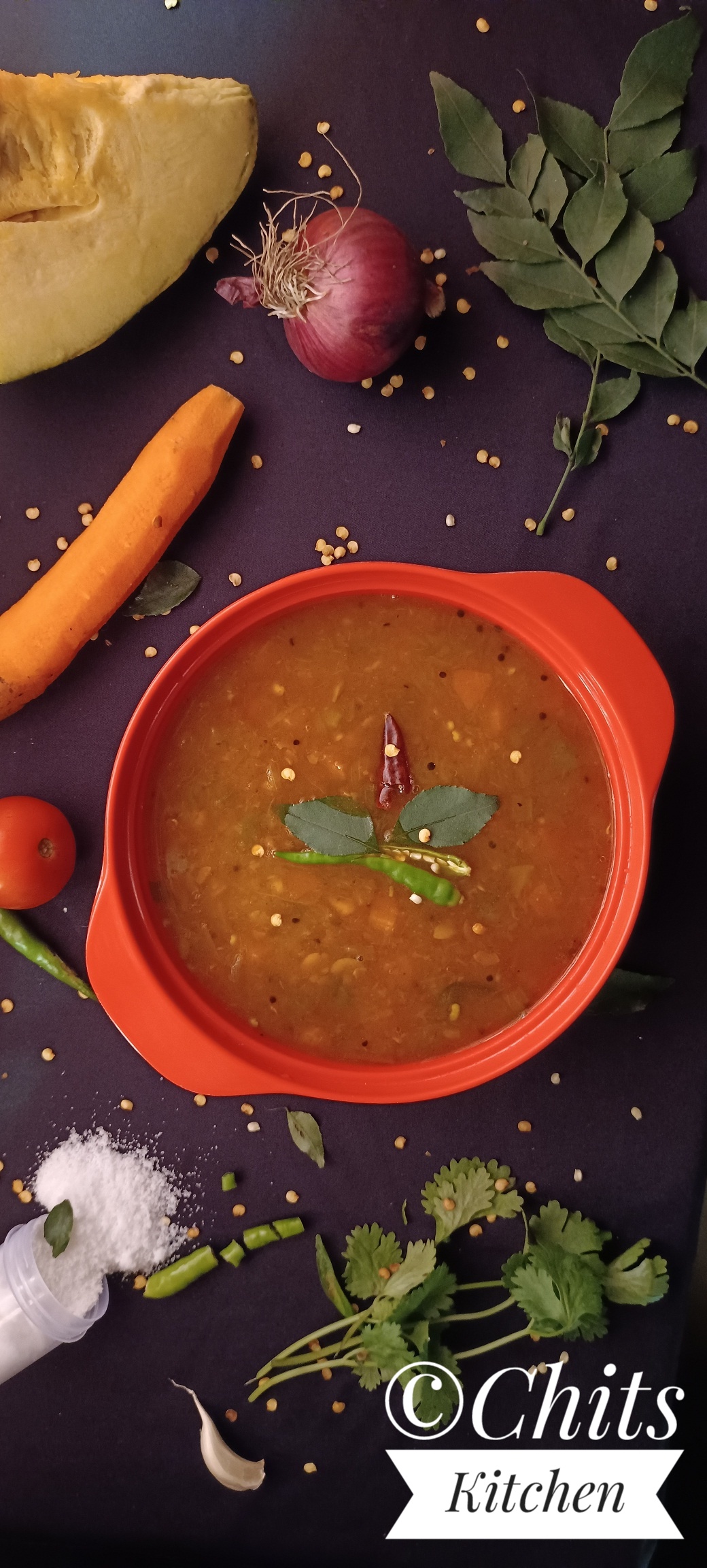 Sambar Recipe / Vegetable Sambar / Sambhar Recipe