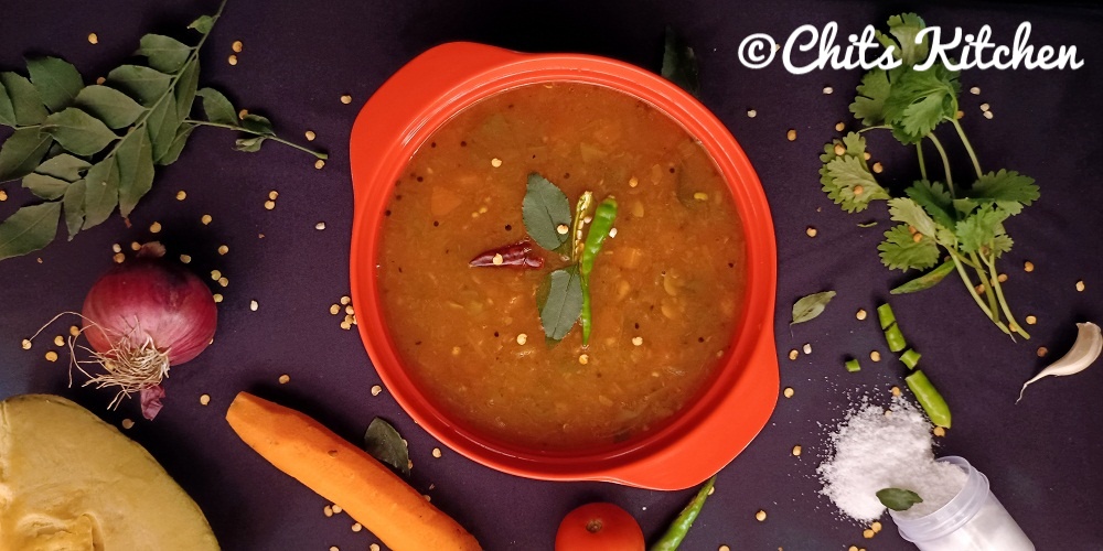 Sambar Recipe / Vegetable Sambar / Sambhar Recipe