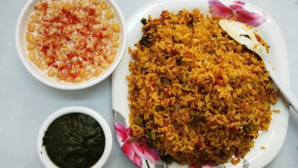 Tomato Onion Rice/Tomato Rice. A delicious and yummy Rice recipe