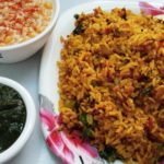 Tomato Onion Rice/Tomato Rice. A delicious and yummy Rice recipe