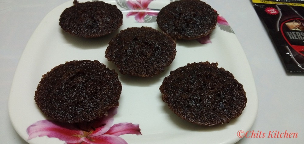 Choco Idli Cake/Chocolate Idli Cake