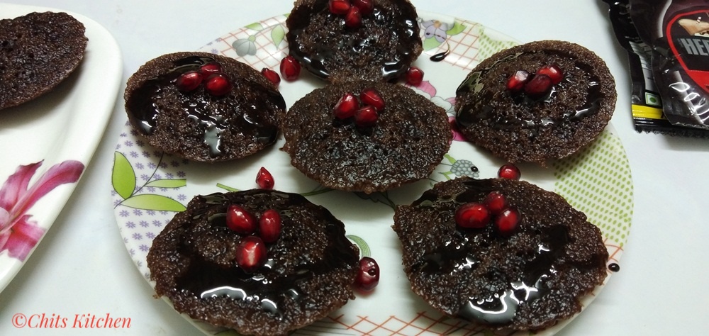 Choco Idli Cake/Chocolate Idli Cake