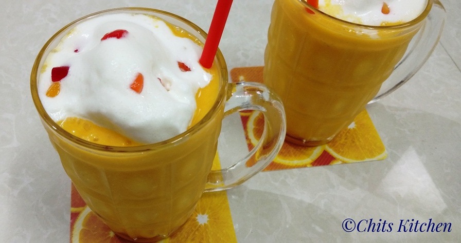 Mango Shake/ Chilled Mango Milkshake