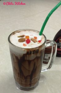 Chocolate Milkshake/Chilled Chocolate Milkshake