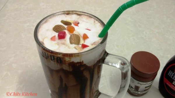 Chocolate Milkshake/Chilled Chocolate Milkshake