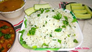 Jeera Rice in Cooker/How to make Jeera Rice in a pressure cooker