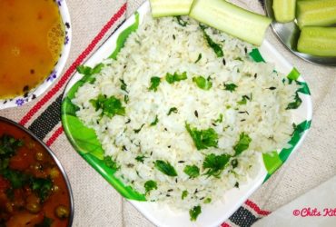 Jeera Rice in Cooker/How to make Jeera Rice in a pressure cooker