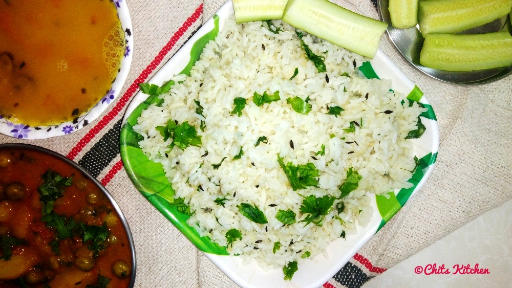 Jeera Rice in Cooker/How to make Jeera Rice in a pressure cooker