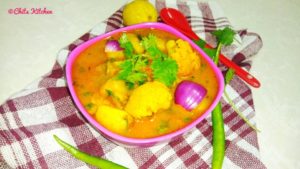 Aloo Gobi Curry/Potato Cauliflower Gravy