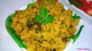 Methi Fried Rice/Fenugreek Fried Rice/Methi Rice