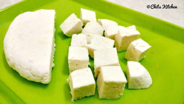 Paneer/Homemade Paneer/How to make Paneer at home