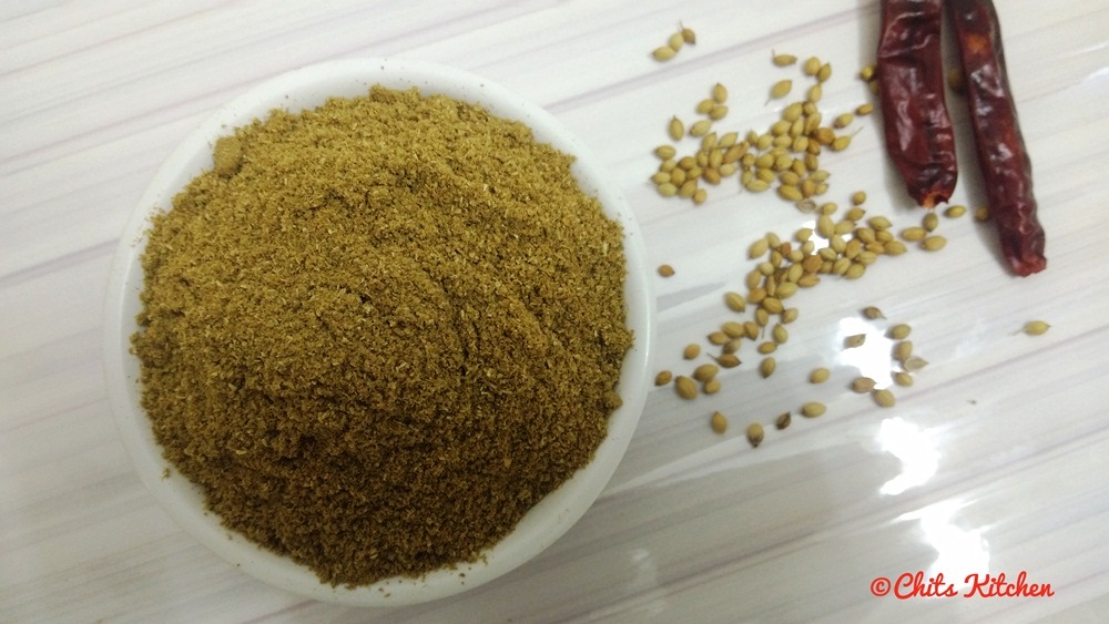 Homemade Coriander Powder/Homemade Dhania Masala Powder