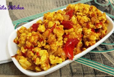 Paneer Bhurji / How to make Paneer Bhurji Recipe