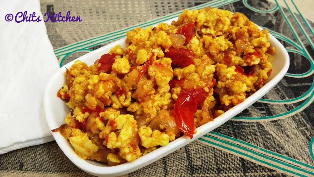 Paneer Bhurji / How to make Paneer Bhurji Recipe