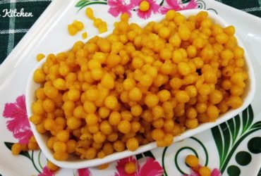 Sweet Boondi / Meethi Boondi Recipe