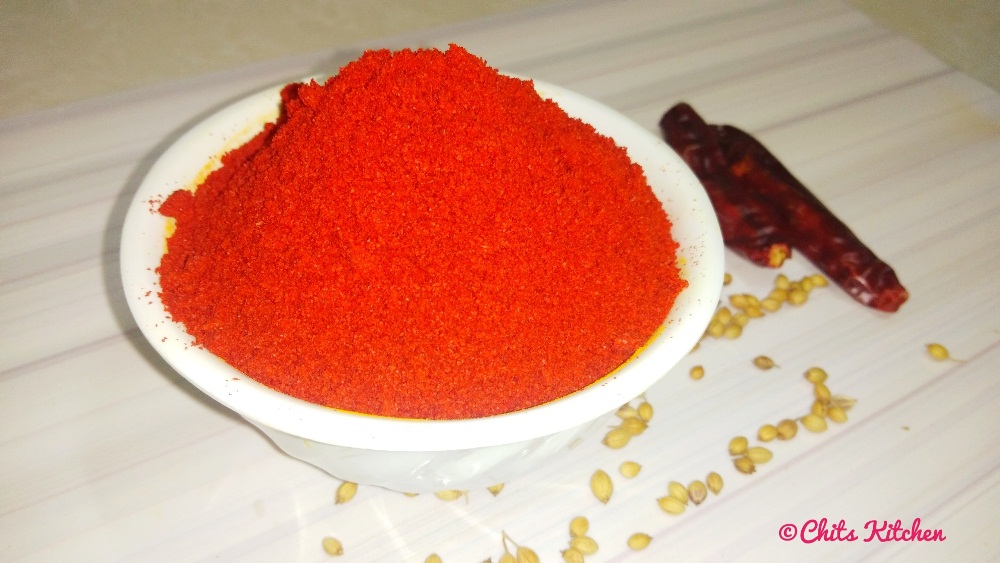 Homemade Red Chilli Powder/Lal Mirch Powder