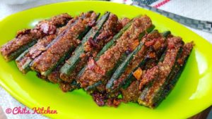 Bharwa Bhindi/Stuffed Bhindi/Stuffed Okra/Stuffed Lady Finger