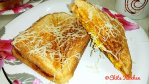 Grilled Paneer Sandwich/Paneer Sandwich