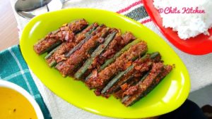 Bharwa Bhindi/Stuffed Bhindi/Stuffed Okra/Stuffed Lady Finger