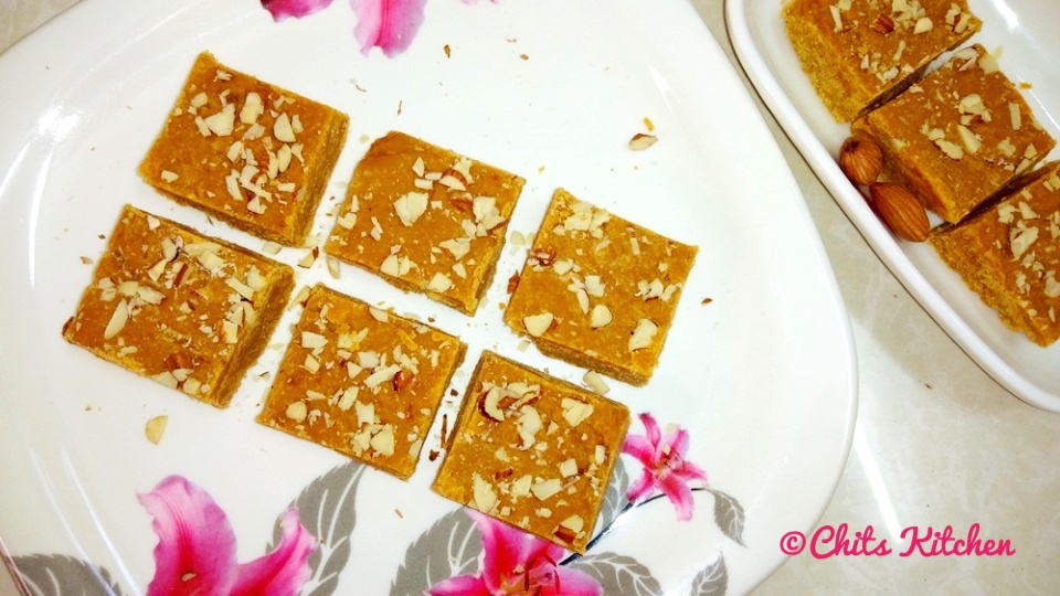 Besan Barfi/Besan Ki Barfi/How to make Besan Ki Barfi