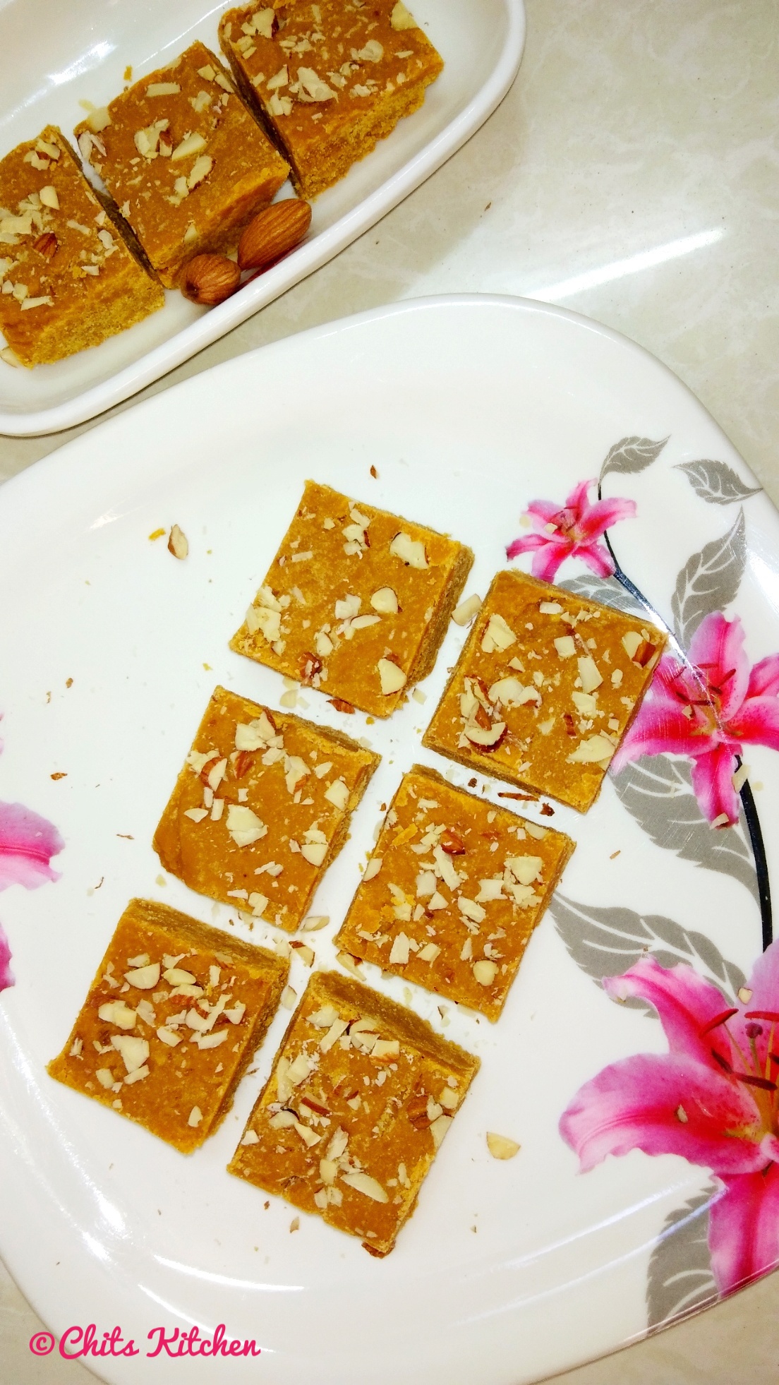 Besan Barfi/Besan Ki Barfi/How to make Besan Ki Barfi