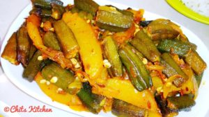 Aloo Bhindi Masala/Aloo Bhindi Fry