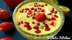 Fruit Custard Recipe/Custard Recipe