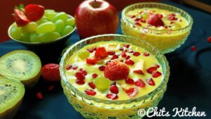 Fruit Custard Recipe/Custard Recipe