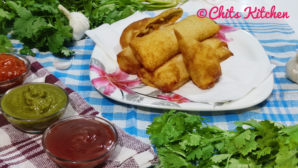 Veg Spring Rolls/Chinese Veg Spring Rolls