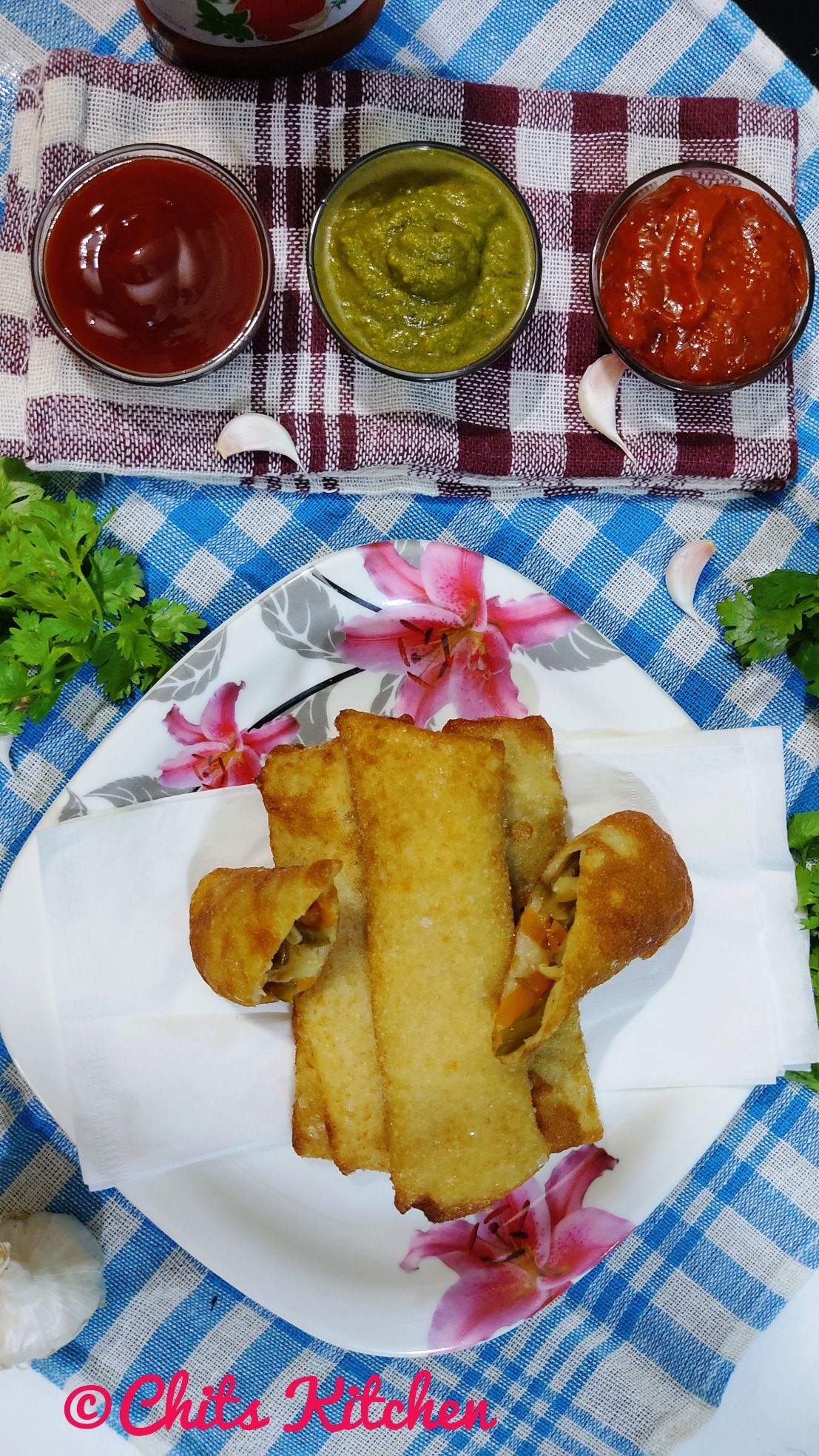 Veg Spring Rolls/Chinese Veg Spring Rolls