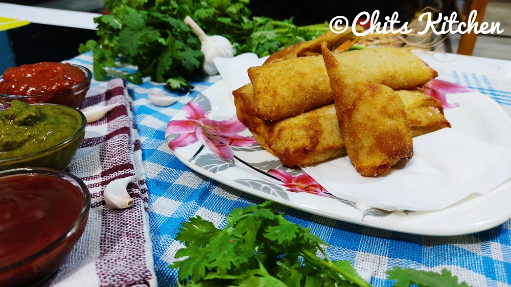 Veg Spring Rolls/Chinese Veg Spring Rolls