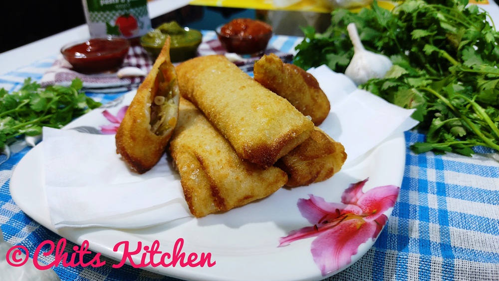 Veg Spring Rolls/Chinese Veg Spring Rolls