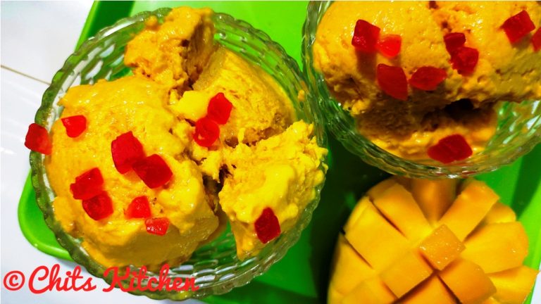 Mango Ice Cream/How to make Creamy Mango Ice Cream