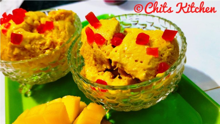 Mango Ice Cream/How to make Creamy Mango Ice Cream