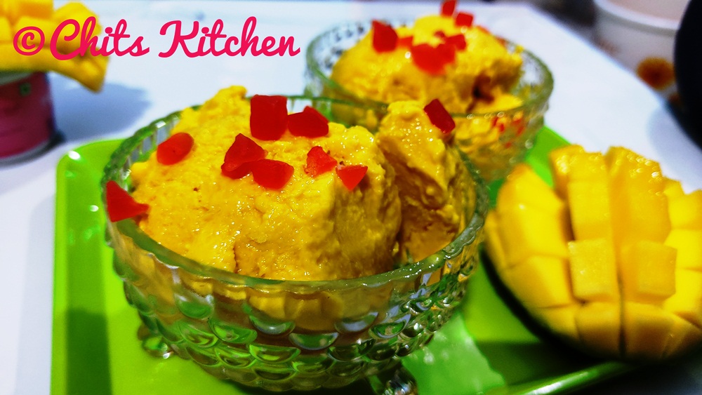 Mango Ice Cream/How to make Creamy Mango Ice Cream