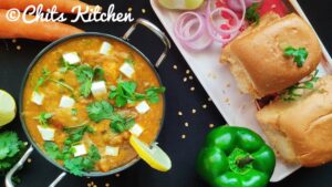 Paneer Pav Bhaji Recipe