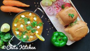 Paneer Pav Bhaji Recipe