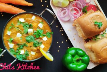 Paneer Pav Bhaji Recipe