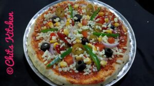 Pizza Recipe / Veg Pizza Recipe / Homemade Pizza