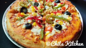 Pizza Recipe / Veg Pizza Recipe / Homemade Pizza