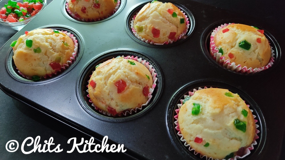 Vanilla Muffins/Moist Vanilla Muffins in Microwave Oven