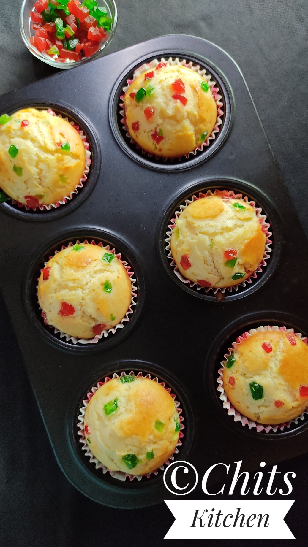 Vanilla Muffins/Moist Vanilla Muffins in Microwave Oven