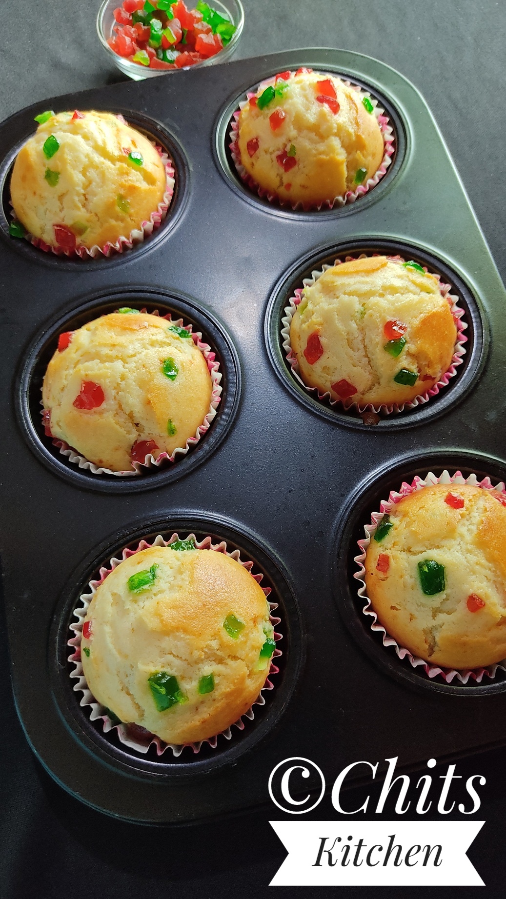 Vanilla Muffins/Moist Vanilla Muffins in Microwave Oven