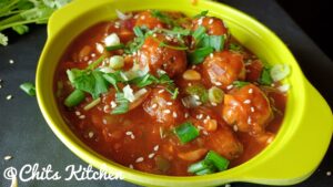 Veg Manchurian Gravy/Gravy Vegetable Manchurian