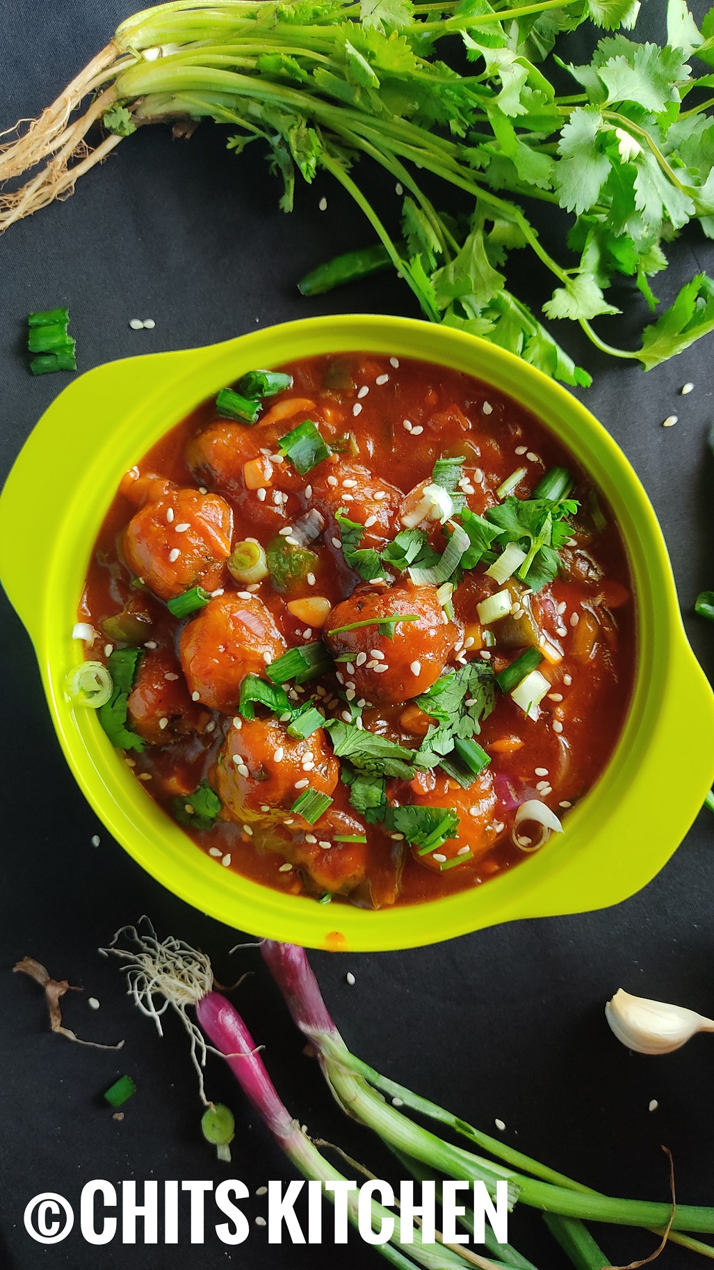 Veg Manchurian Gravy/Gravy Vegetable Manchurian