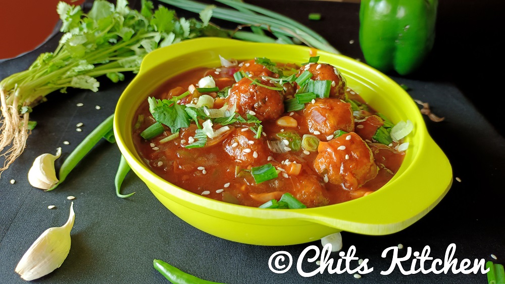 Veg Manchurian Gravy/Gravy Vegetable Manchurian